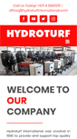 Mobile Screenshot of hydroturfinternational.com